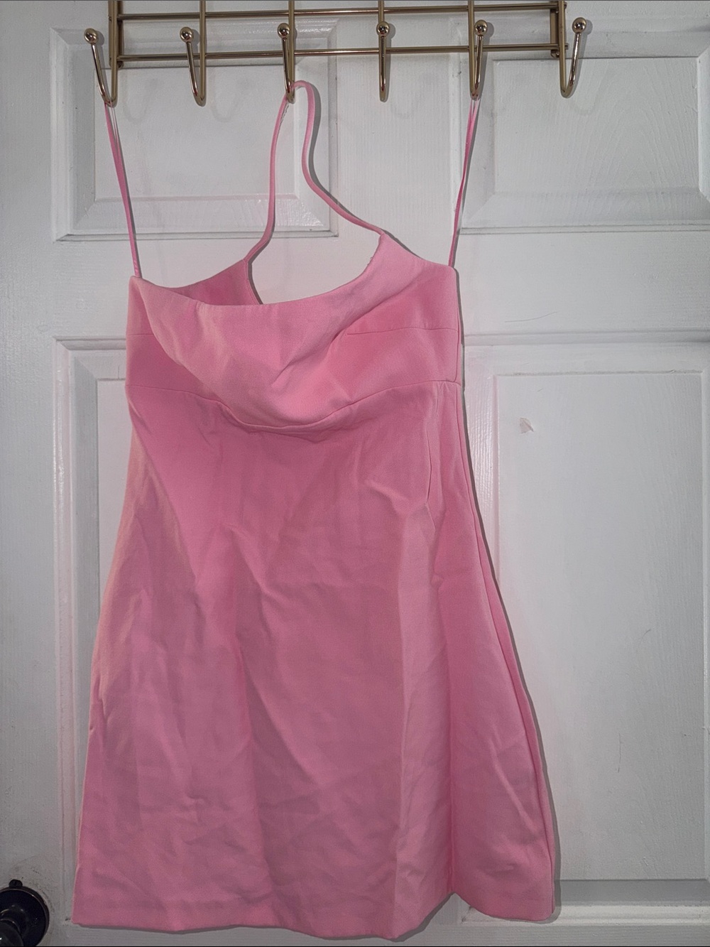 Zara Pink Mini Slip Dress